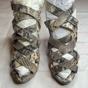 Karen Millen Strappy heels sz 40